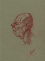 Human Head Life Study 40